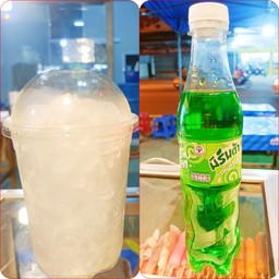 ชุดน้ำเขียวแฟนต้า/มิรินด้า+น้ำแข็งแก้ว 30 oz.