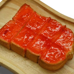 ปังปิ้งเนยสดแยมสตอเบอร์รี่