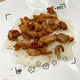ข้าวสวยไก่ทอดน้ำปลา