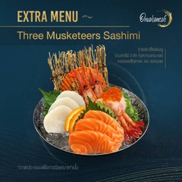 3 Musketeers Sashimi