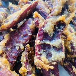 มันมวงทอด