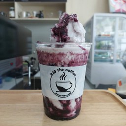 บลูเบอร์รี่นมสด ปั่น