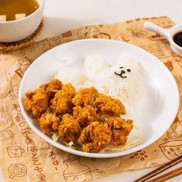 ข้าวหน้าไก่คาราเกะ