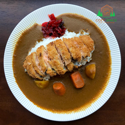 ข้าวแกงกะหรี่ปลาทอด