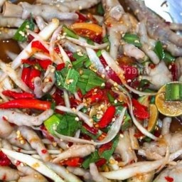 ตำตีนไก่