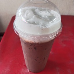 โกโก้เย็นแบบแก้ว