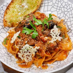 Fettuccini Beef Ragout