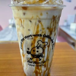 นมสดคาราเมล เย็น