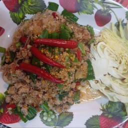 ลาบหมูวุ้นเส้น