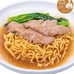 ราดหน้าเส้นหมี่กรอบ (เหลือง)