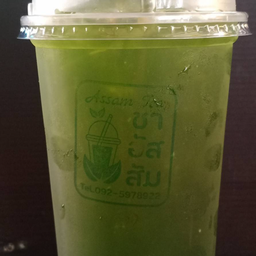 ชาเขียวมะนาว green tea lemon 柠檬绿茶