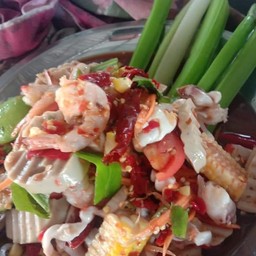 ตำเกาเหลายั่วๆนัวน้ำปลาร้าสุดๆ