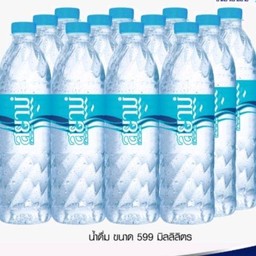 น้ำแร่สยาม 599 มล (แพ็ค 12 ขวด)