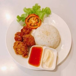 ข้าวไก่ทอด