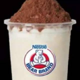 นมหมีปั่น โรยโอวัลตินภูเขาไฟ Ovaltine Bear Milk 火山阿华田熊奶冰沙