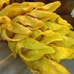 เกี้ยวกรอบไส้ลูกช้นกุ้ง