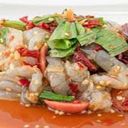 ยำกุ้งสด
