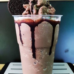 โกโก้โอริโอ้ปั่น Cocoa Oreo Smoothie  可可奥利奥冰沙