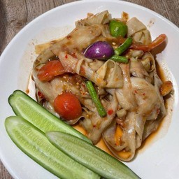 ตำกะปิ (เส้นบางๆ)