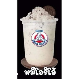 นมหมีปั่น โอริโอ้ Bear Milk Smoothie Oreo 熊奶昔奥利奥