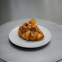 Salted Caramel Macadamia Croissant