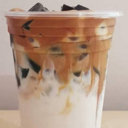 เฉาก๊วยกาแฟนมสด