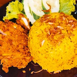 ข้าวหมก ไก่ทอด