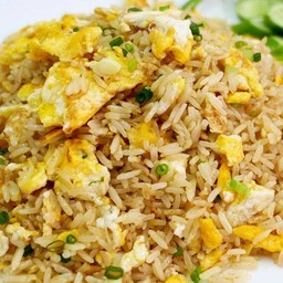 ข้าวผัดไข่หมูสับไม่ผัก