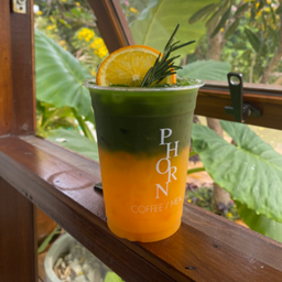 มัทฉะนำ้ส้ม