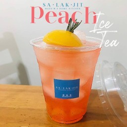 Peach ice tea