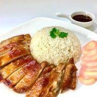 ข้าวมันไก่ย่าง