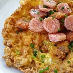 ข้าวไข่เจียวแหนม