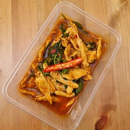 ผัดพริกแกงไก่(คีโต)