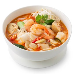 ก๋วยเตี๋ยวต้มยำกุ้งน้ำข้น