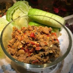 น้ำพริกตำสดแม่น้องออนิว