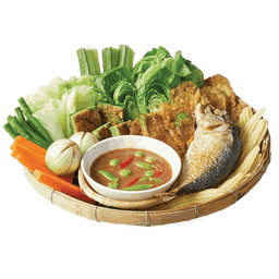 น้ำพริกกะปิปลาทูทอด