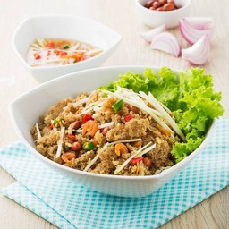 ยำปลาดุกฟู