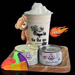 นมหมีปีโป้ปั่น