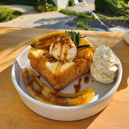 Banana Caramelized toast