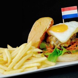 ุชุดเบอร์เกอร์หมู ( Full set )