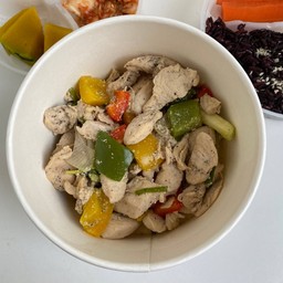 SC11 Rice + Black Pepper Chicken Breast