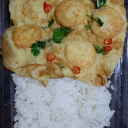 ไข่เจียวเต้าหู้ไข่