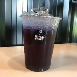 อัญชันมะนาวน้ำผึ้งโซดา