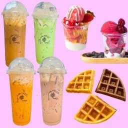 กาแฟโบราณ ไอศกรีม วาฟเฟิล แฟม-อิ-ลี่ Famile ร้านเช่าวิดิโอแมงปอเก่า