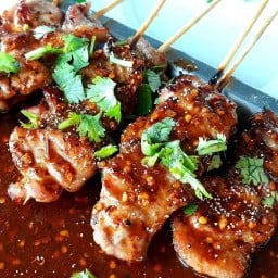 หมูย่าง จิ้มแจ่ว @มุมอร่อย