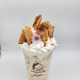 นมสดคาราเมลดัลโกนา (เย็น)