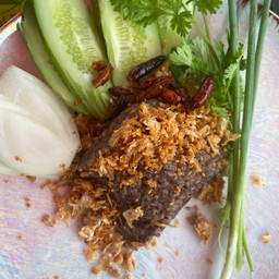 ข้าวเงี้ยวธิดาหมูนึ่งธิดาน้ำพริกข่า แม่เหียะ กาดพระตำหนัก