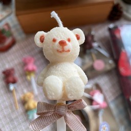 White Bear Candle