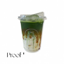 Matcha salted caramel