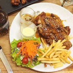 สเต๊กไก่เทอริยากิ